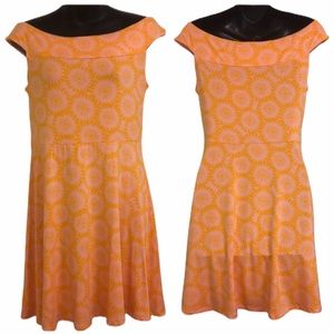 🆕 NWOT Fighting Eel Sunshine Off Shoulder Dress